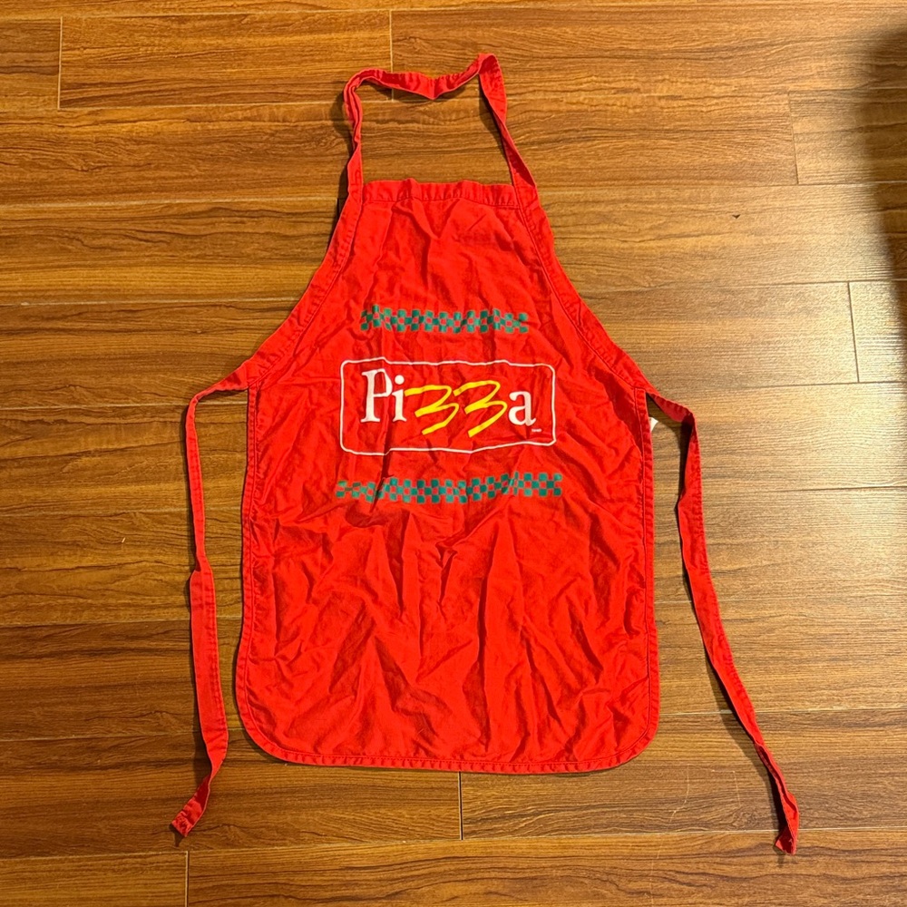 Vintage McDonalds pizza apron